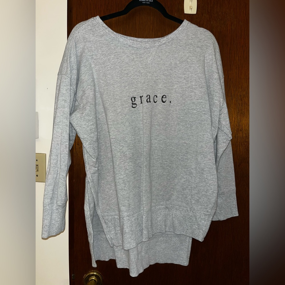 Graphic crewneck